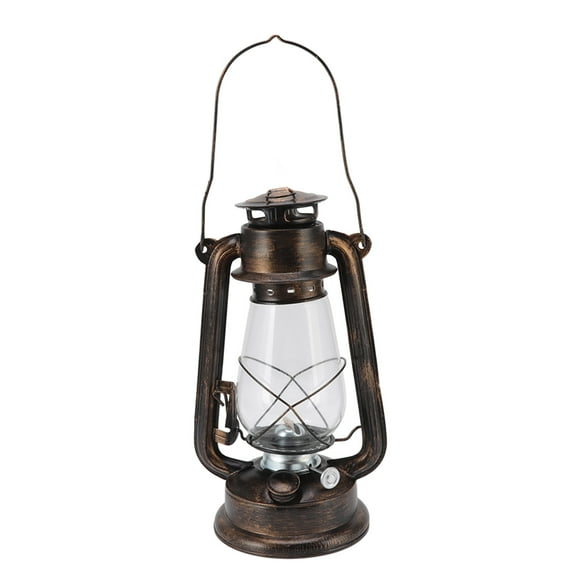 Vintage Oil Lamp,Glass Kerosene Lamp Candlestick Kerosene Lamp Kerosene Lantern Time-Tested Durability