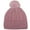 Pink, variant on Women Pom Pom Beanies Hat, Winter Hats for Women Cold Weather Warm Knit.