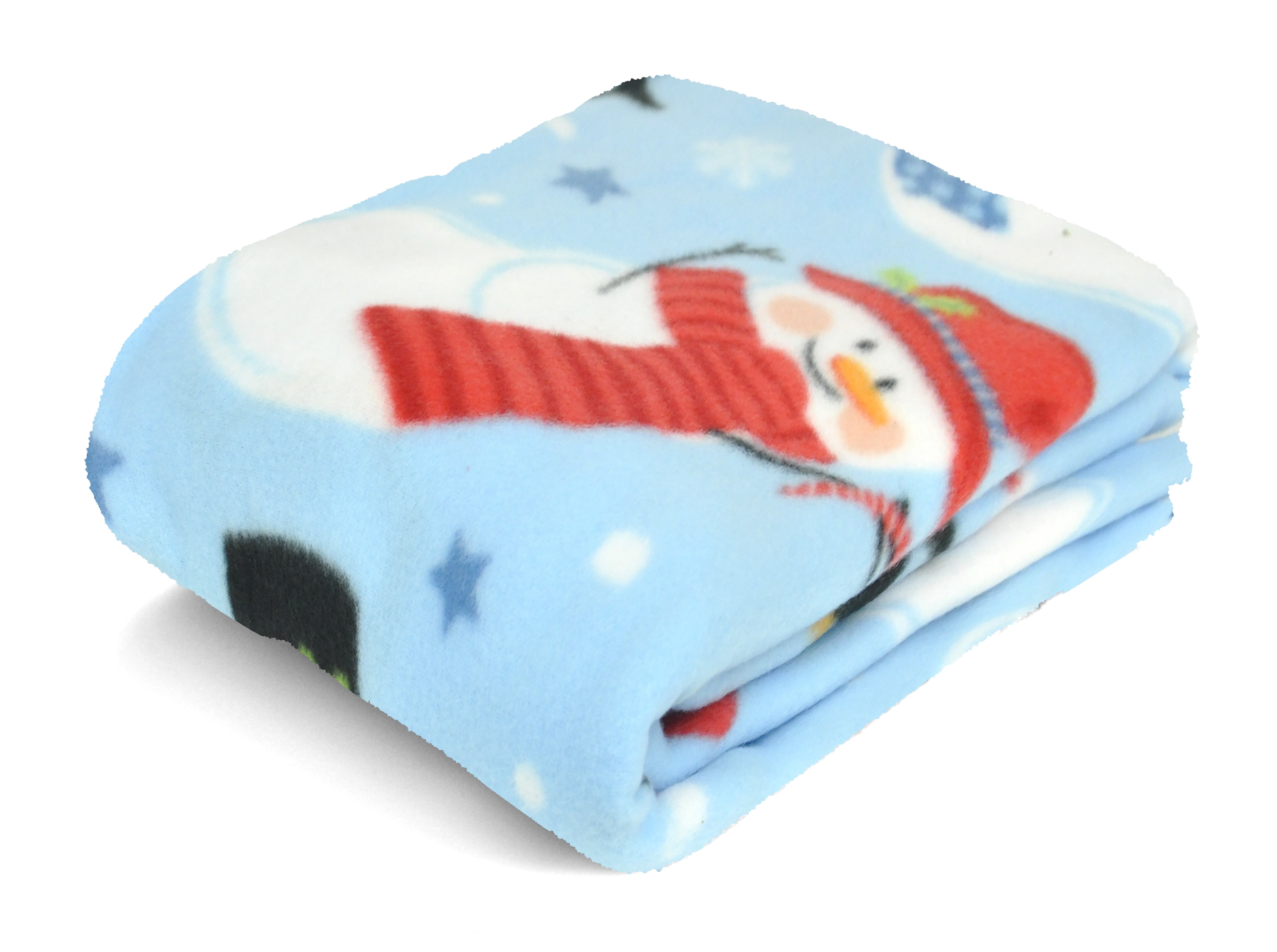Mainstays Fleece Snowman Throw, 1 Each
