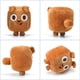 thumbnail image 5 of Juegos de peluche para perros, 7 pulgadas, juguete de peluche para mascotas, anime, peluches, almohada suave para niños y fanáticos de los juegos (perro marrón) JM, 5 of 5