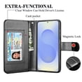 thumbnail image 6 of Tekcoo For Samsung Galaxy S26+ Plus 6.7" Case Wallet with Credit Card Holder for Women Men, Flip PU Leather Wallet Phone Case for Galaxy S26 Plus, Detachable Magnetic Kickstand Cover, Black, 6 of 7