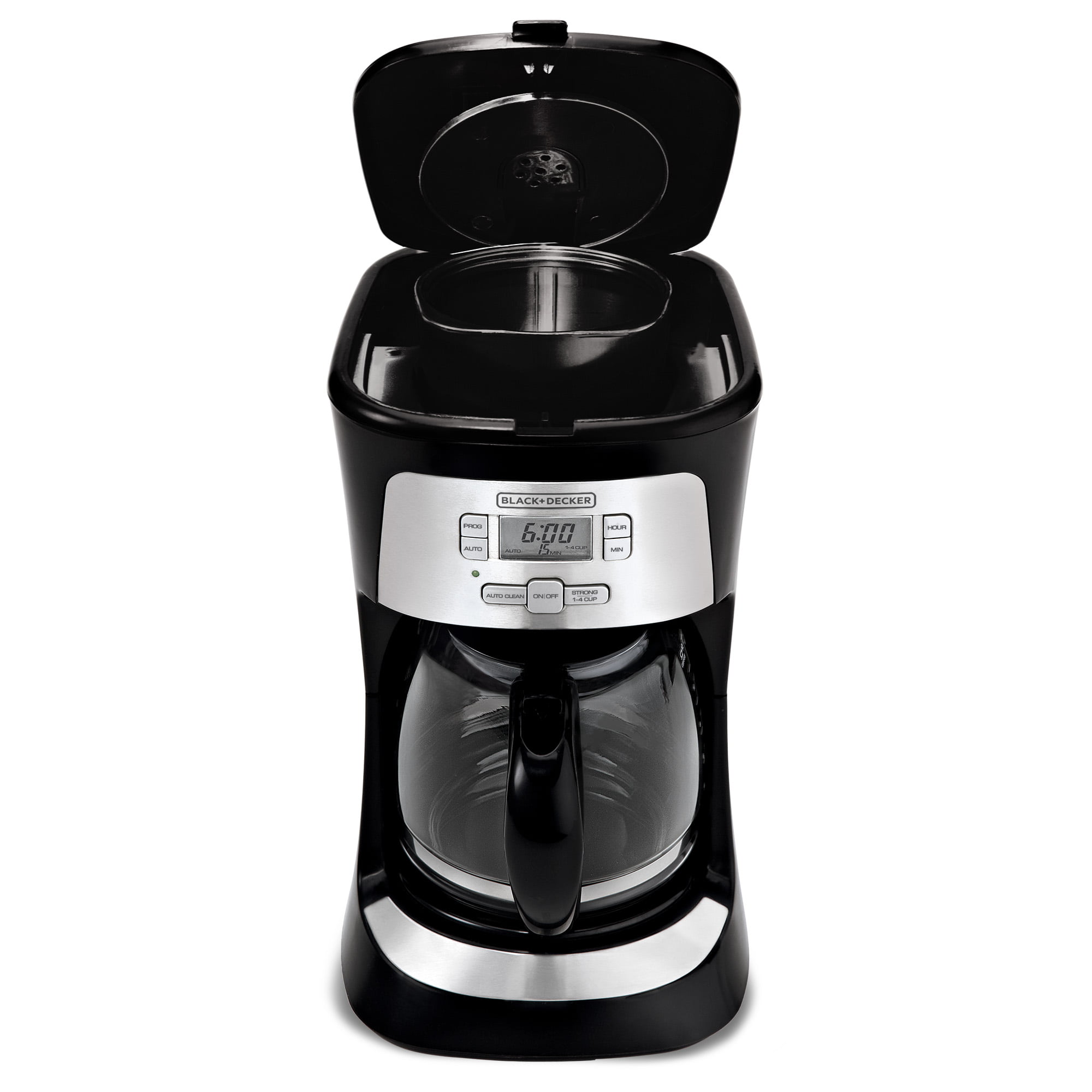 BLACK+DECKER 12-Cup* Programmable Coffeemaker, Black, CM2020B 