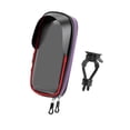 thumbnail image 4 of Soporte para teléfono de motocicleta con ángulo ajustable de 360 ​​grados, antivibración. Rojo, 4 of 9