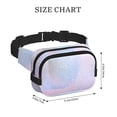 thumbnail image 4 of Kdxio Rainbow Unicorn Party Crossbody Double Layer Waist Bag Belt Bag for Unisex Fanny Pack Fashion Waist Packs for Hiking Running Shopping Traveling, 4 of 9