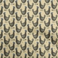 thumbnail image 1 of oneOone Velvet Pale Yellow Fabric Rooster Cock Craft Projects Decor Fabric Printed By The Yard 58 Inch Wide-LG, 1 of 4