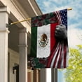 thumbnail image 3 of Hand Pulling American Flag Mexico Mexican Root Patriot Garden Flag, Double-Sided Decorative Outdoor Flag, Patriotic Polyester Yard Flag 12 x 18 in, 3 of 5