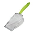 thumbnail image 2 of Zruodwans Cat Litter Scoop Stainless Steel Mesh Scooper Long Handle Deep Shovel Non-Stick Coated Metal Multifunctional Litter Scoop for Litter Box Kitten Pooper Lifter, 2 of 10