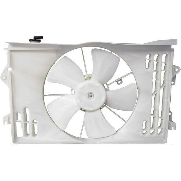 Radiator Fan Assembly - Compatible with 2003 - 2008 Toyota Corolla 2004 2005 2006 2007