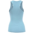 thumbnail image 4 of FashionMille Women Basic Sleeveless Cami Slim Fit Racerback Athletic Tank Top Summer Shirt, 4 of 4