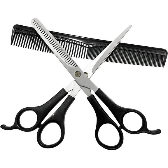 Hairdressing Scissors Hairdressing Barber Hair Scissors Set Hairdresser Hair Cutting Shears for Men and Women (pure)