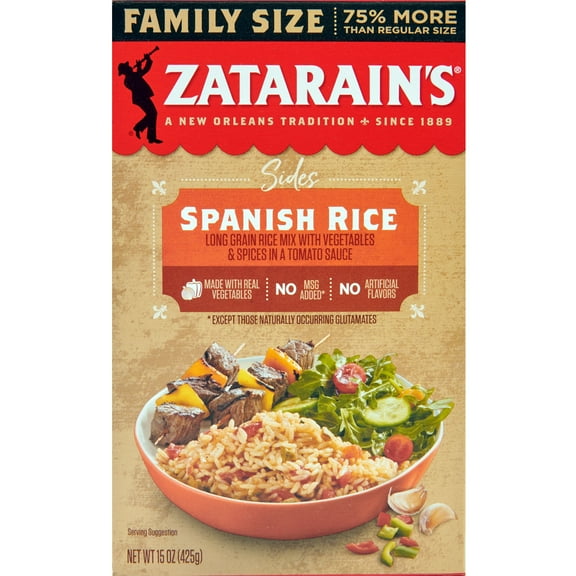 Zatarain's Spanish Rice, 15.0 oz Box