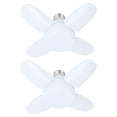 thumbnail image 1 of WLED Garage Lamp,2Pcs 28W 2800LM LED Garage Ceiling Light Deformable Garage Light Industry-Leading Standards, 1 of 12