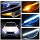 thumbnail image 2 of DRL Coche Flexible LED Luces De Circulación Diurna Luz De Señal De Giro Faro Impermeable 30cm 45cm 60cm Blanco Rojo Amarillo Azul Rosa huangjie unisex, 2 of 2