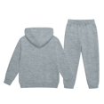 thumbnail image 6 of RUTAYY Boys 2 Piece Set City Graphic Long Sleeve Pullover Hoodie Jogger Pants Cozy Hooded Tracksuit Casual Everyday Wear, Grey, 6 of 6