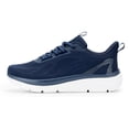 thumbnail image 3 of FitVille Men’s Walking Shoes Wide Width Max Cushioning Men’s Wide Sneakers Heel Pain Relief (Navy Blue, 11 x-Wide), 3 of 5
