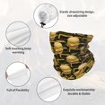 thumbnail image 3 of Neck Gaiter Face Cover Scarf, Cute Hamburger Block Soft Face Sun Mask Cover Scarf Headband Cooling Sweat Absorbing Bandanas Hiking Cycling Running, 3 of 7