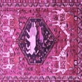 thumbnail image 1 of Ahgly Company Indoor Square Persian Purple Traditional Area Rugs, 6' Square, 1 of 4