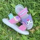 thumbnail image 3 of Sandalias Kawaii Sanrio para niños, Hello Kittys Kuromi Cinnamoroll, zapatos de playa de Anime, zapatos de Velcro de fondo plano, regalo antideslizante de verano, 3 of 4