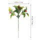 thumbnail image 2 of 12 piezas de flores artificiales, plantas falsas, decoración de mesa, jardinería, simulación, ramo de bayas navideñas para el hogar, 2 of 5