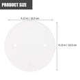 thumbnail image 3 of HLONK Plaque de Couverture de Sortie de Câble Fil Rond Cercle Mur Blanc Plafond Couvercles Vierges Lampes Pp 30 Pcs, 3 of 6