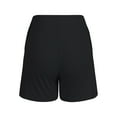 thumbnail image 3 of Chbgutlmr Ribbed Shorts for Women Elastic Waisted Loose Comfy Loungewear Summer Casual Shorts with Pockets, 3 of 7