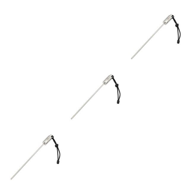 relayinert Keep Diving Pointer Rod Water Noise Maker Underwater Rattle Dive Stick Handheld Bottle Probe Lanyard Adults Diver Black 3Set