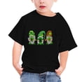thumbnail image 4 of EGNMCR Blouses & Chemises à Manches Courtes Col Rond pour Tout-Petits Garçons Filles Mode Mignon Col Rond Imprimé Haut à Manches Courtes Blouse Fille, 4 of 4