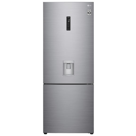 Refrigerador 17 Pies LG Silver con Despachador de Agua y Hielos Manual
