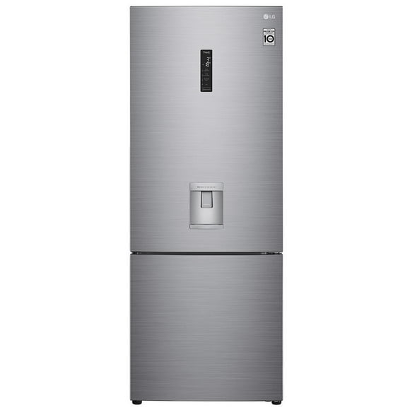 Refrigerador 17 Pies LG Silver con Despachador de Agua y Hielos Manual