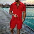 thumbnail image 2 of Men Summer Outfits Slim Fit Suit Pants for Boys Light Tux Men's Dress Suits Suits Men Big And Tall Suites for Mens 38s Suit Leisure Mens Old Fashioned All My Guy Male Casual Striped Red XL, 2 of 8
