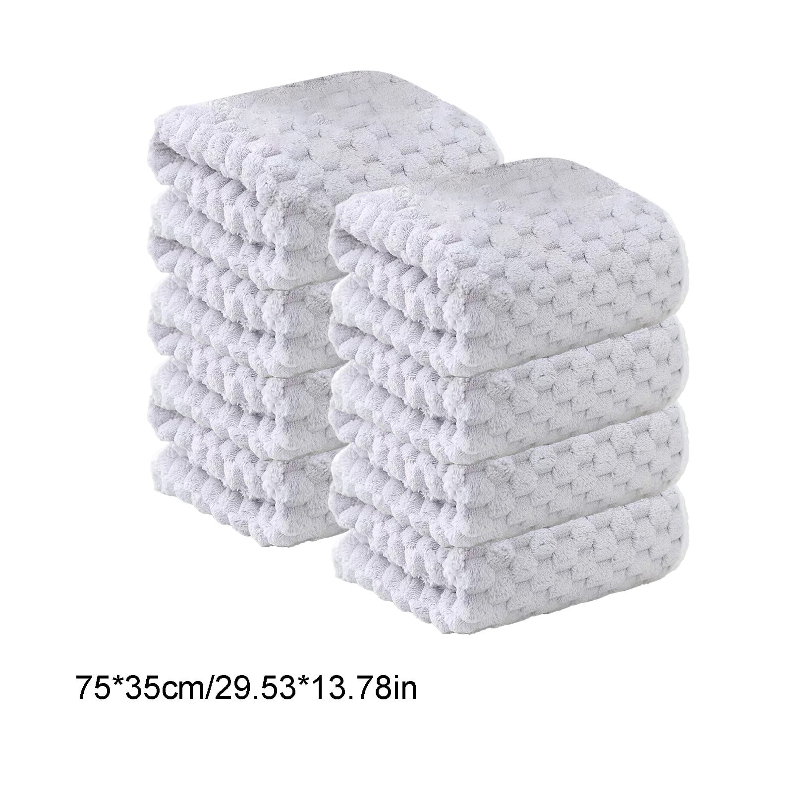 Summer Savings Clearance! Boovnll 8 Pack Hand Towels for Bathroom, 13x30" Super Soft & Absorbent Quick Dry Solid Color Towels, Thicken Microfiber Hand Towels for Hotel, Pool, Spa, Beach, Towels