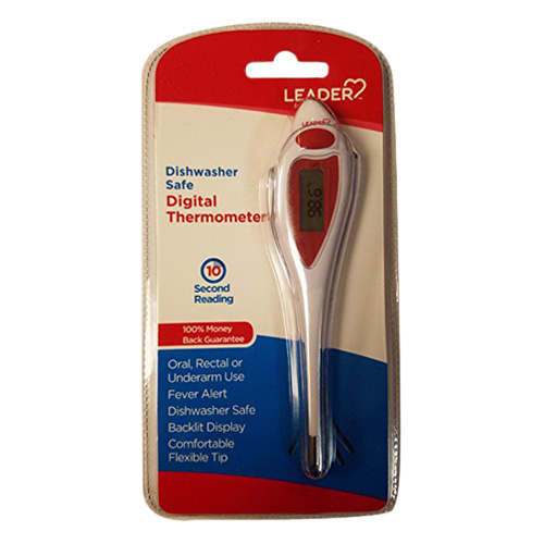 Leader Brand Digital Thermometer 10 Second Reading, 1 Ea, 2 Pack