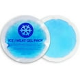thumbnail image 4 of EverOne Round Reusable Gel Ice/Hot Pack with Cloth Backing - 5 Pack, 4 of 5