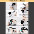 thumbnail image 4 of Methold Hifylux VR Game Head Strap Perilla de 360 ​​​​grados Diadema Realidad virtual Reemplazo de pieza Accesorio Reemplazo para Quest 2 Electrónica, 4 of 6