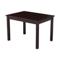 thumbnail image 3 of International Concepts 5 Piece Mission Table Set in Rich Mocha, 3 of 12
