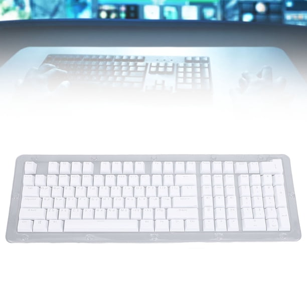 Teclas de Teclado Árabe, Juego de Teclas tradúcidas Retroiluminadas, Material ABS de 112 Teclas, Fácil de Instalar y Limpiar, Para Teclados 61 64 68 84 87 96 98 104 108 108 108