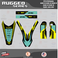 thumbnail image 4 of Kalair GFX Graphics Kit for KTM 2-STROKE 200XC-W, 250XC-W, 300XC-W, 400XC-W, 450XC-W (2005-2007) Rugged Series, 4 of 5