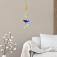 thumbnail image 1 of Campanas de acrílico, regalo colgante , decoración de ventana de porche de casa de jardín móvil, adornos de jardín al aire libre Oceano Macarena campanas de viento, 1 of 8