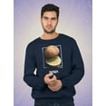 thumbnail image 2 of NASA Nasa Lemony Mars Sweatshirt Men -NASA Designs, Male 4X-Large, 2 of 4
