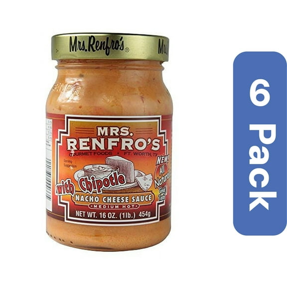 Mrs Renfros Chipotle Nacho Cheese Sauce, 16 Ounce - 6 per case.