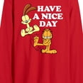 thumbnail image 2 of Garfield - Have A Nice Day - Men's Long Sleeve T-Shirt, 2 of 4