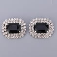 thumbnail image 2 of BELOVING Rhinestone Shoe Clips Wedding Buckle DIY Bride Shoe Decorative Charms - Black,, 2 of 7
