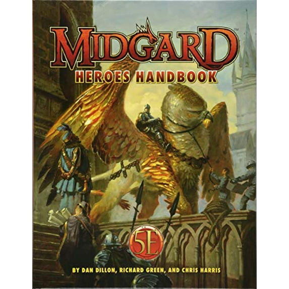 Pre-Owned Midgard Heroes Handbook for 5th Edition, 9781936781836, 1936781832, Hardcover, Illustrated edition
