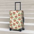 thumbnail image 5 of Uemuo Frog Hold Strawberry Printed Washable Luggage Cover - Fashion Suitcase Protector Fits 18-32 Inch Luggage -X-Large, 5 of 9