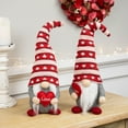 thumbnail image 2 of Northlight Girl and Boy "Love" Heart Valentine's Day Gnomes - 15" - Set of 2, 2 of 5