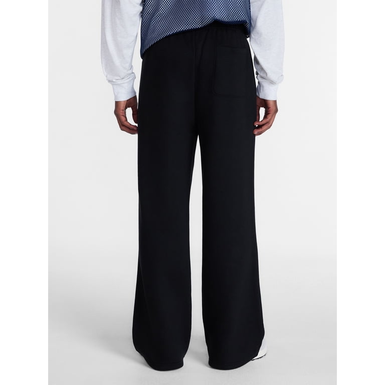 No Boundaries Men's Fleece Open Hem Sweatpants photo 3