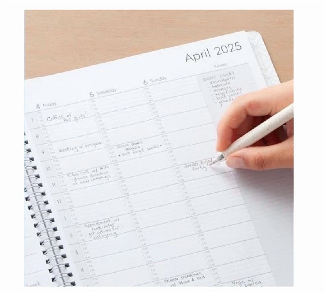 Blue Sky 2025 Weekly And Monthly Planner, January - December, 8.5" X 11", 2025..