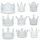 thumbnail image 1 of Corona para tartas, 9 piezas, aleación de plata tipo princesa, para niños, 1 of 6