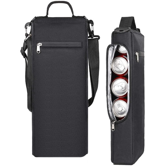 Golf Cooler Bag - Insulated Soft Cooler Bag for Men with a 6 Pack Beer or Two Bottles of Wine - Perfect Golf Sports Accessory