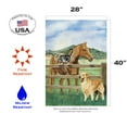 thumbnail image 4 of Toland Home Garden Pets Of A Pasture Horse Spring Flag Double Sided 28x40 Inch, 4 of 5